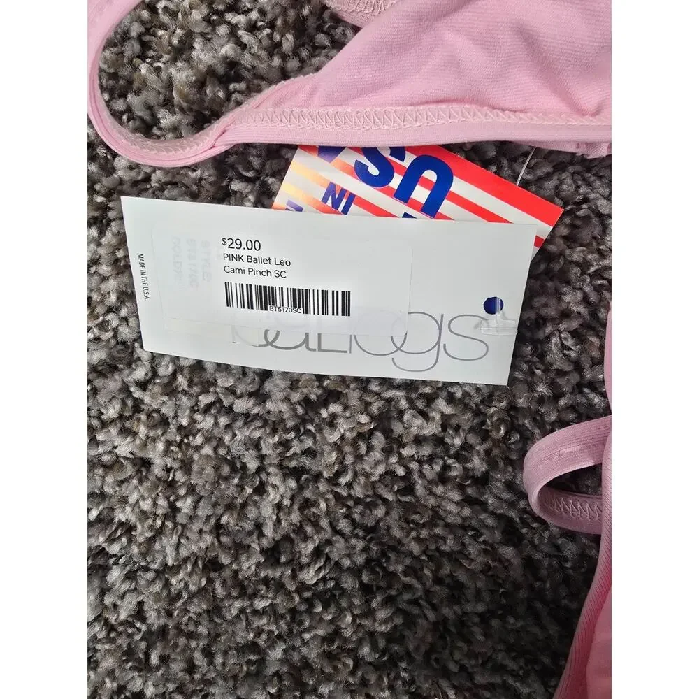 Baltogs Girls Sz 4-6 (S) Sleeveless Dance Ballet Leotard NEW